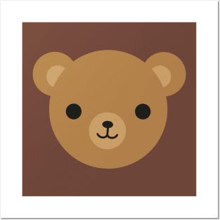 Kawaii Teddy Bear Posters and Art